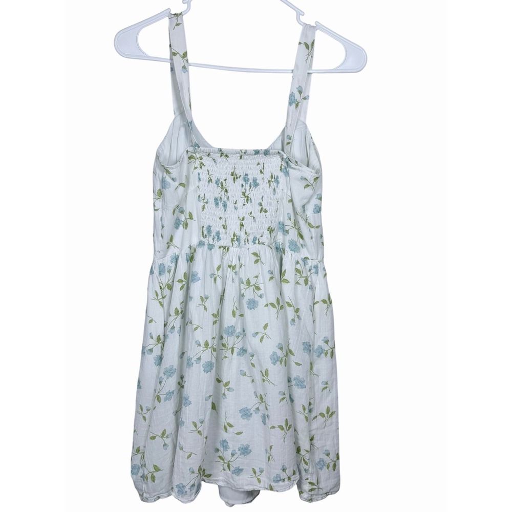 American Eagle Milkmaid Prairie Mini Dress Dainty Romantic Cottagecore S - Picture 3 of 14